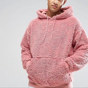 asos pink hoodie